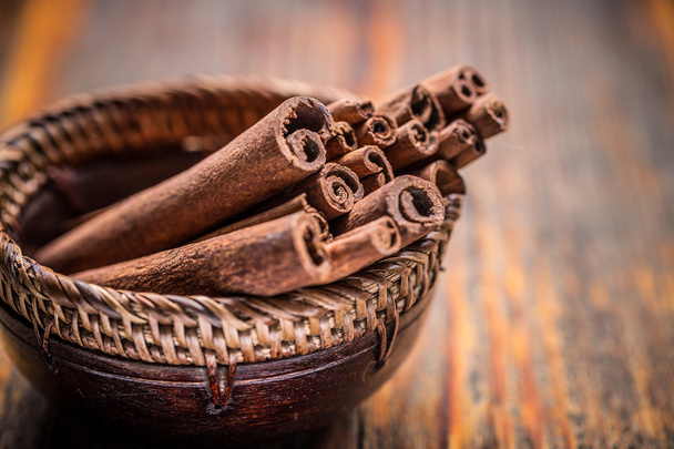 Fragrant cinnamon sticks - Photo, Image