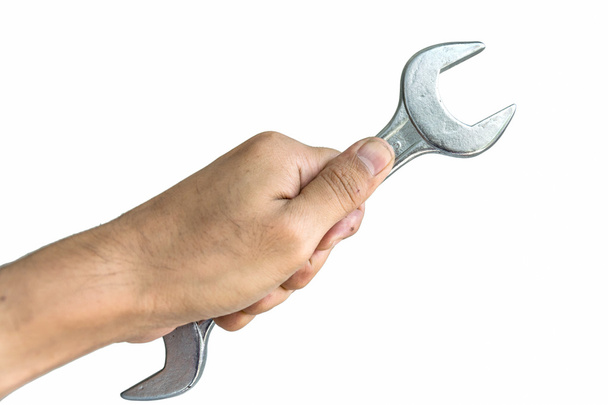 Wrenches in hand - Photo, Image