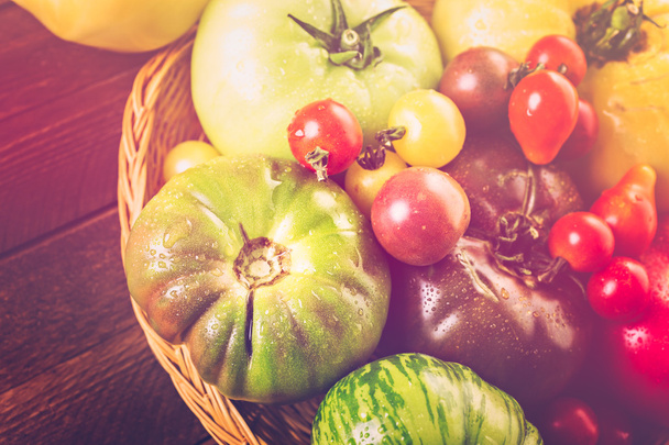 organické dědictví rajčata - Fotografie, Obrázek