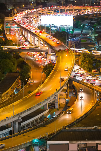 Blocco del traffico in express way Bangkok, Thailandia
 - Foto, immagini