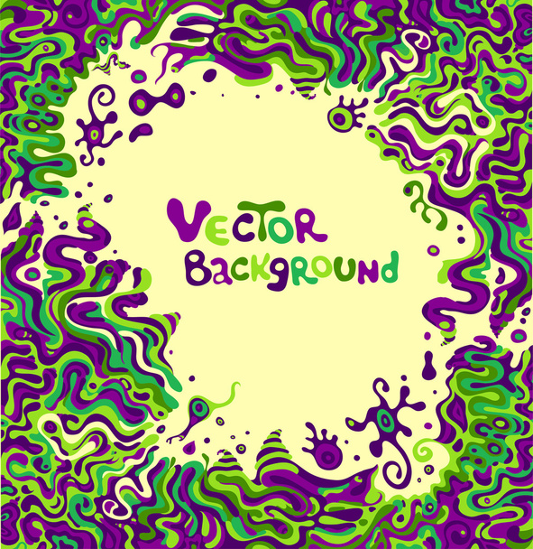 Vector doodle background with space for your text - ベクター画像
