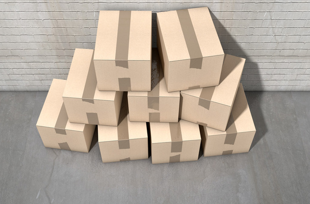 Caja de cartón Pile Industrial
 - Foto, Imagen