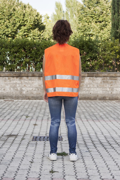 people and safety vest - Photo, Image