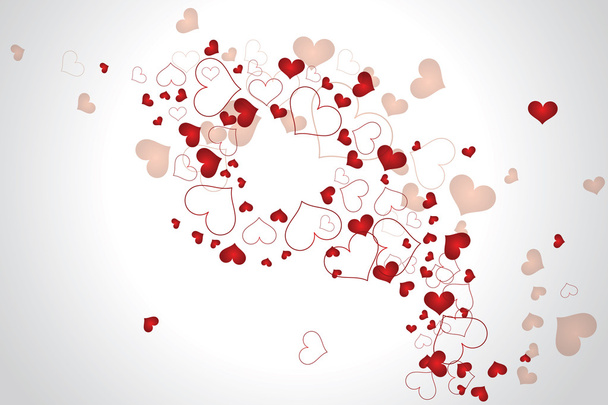 Иллюстрация сердца Валентины
 - Вектор,изображение