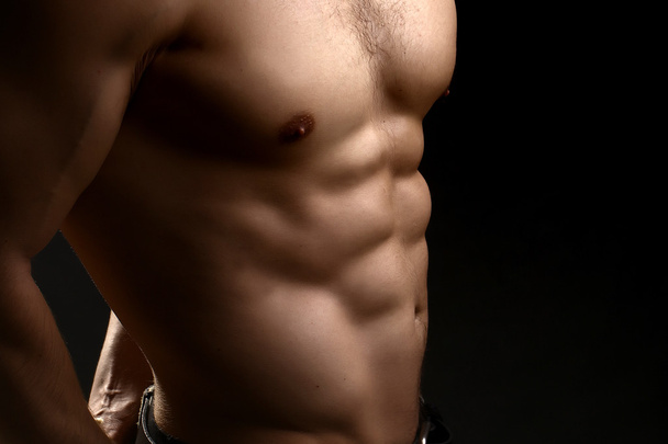 Muscular male torso - Foto, Imagem