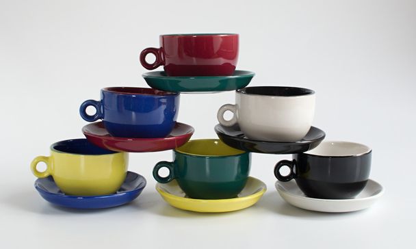 Set of colorful small cups - Photo, Image