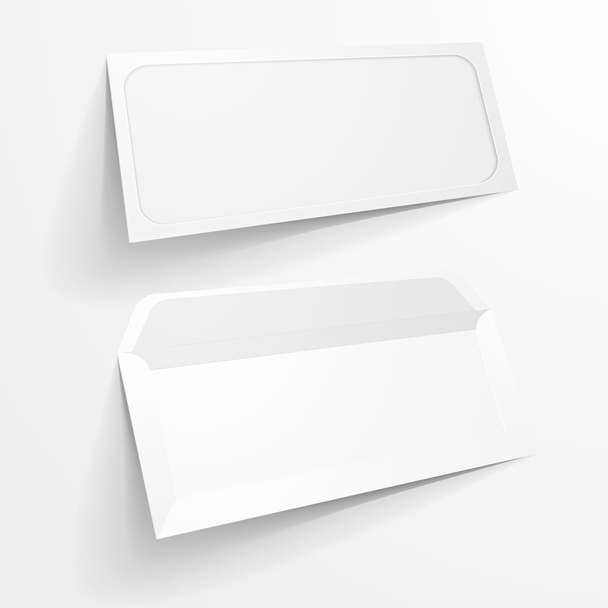 Envelope Window template - Vector, afbeelding
