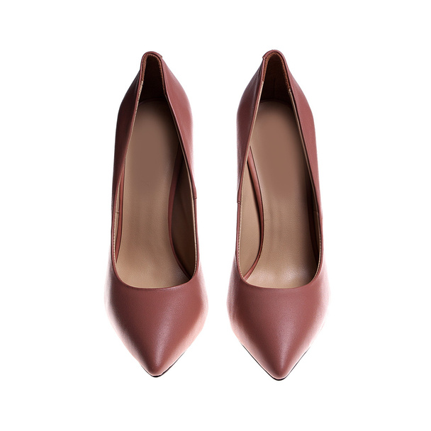 Stylish brown shoes - Photo, Image