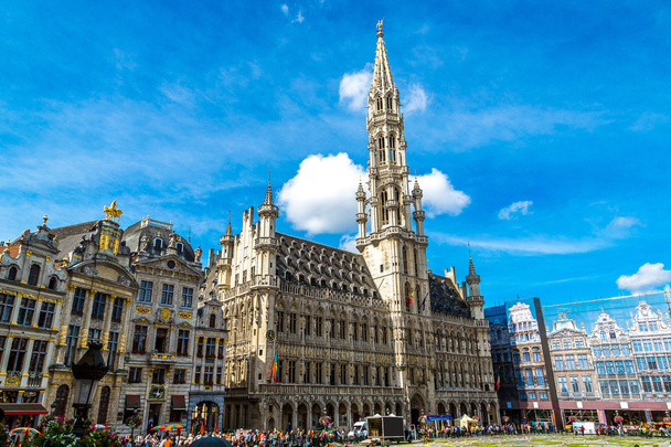 Grand Place in Brussels - Foto, afbeelding