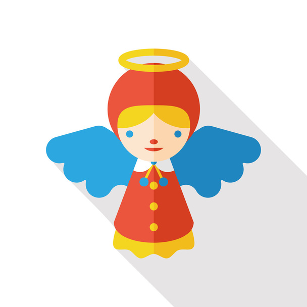 Angel ploché ikony - Vektor, obrázek