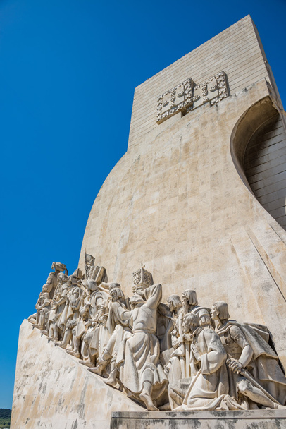 Odkrycie pomnik w Lizbonie. - Zdjęcie, obraz