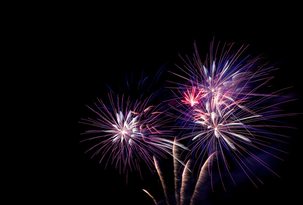Fireworks with copy space - Photo, Image