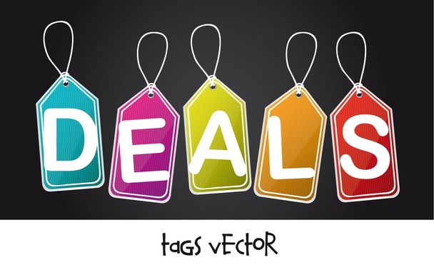 Deals tags - Vector, Image