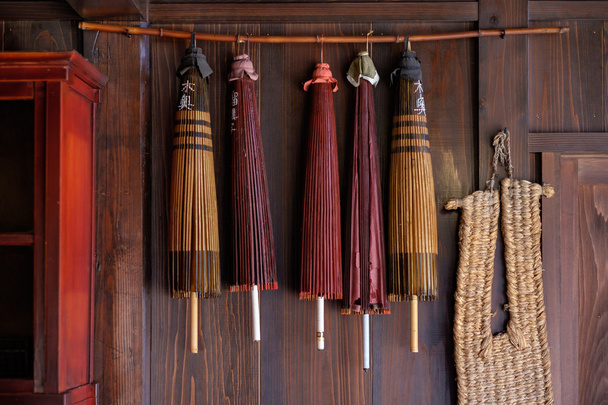 Japán bambusz esernyő - Fotó, kép