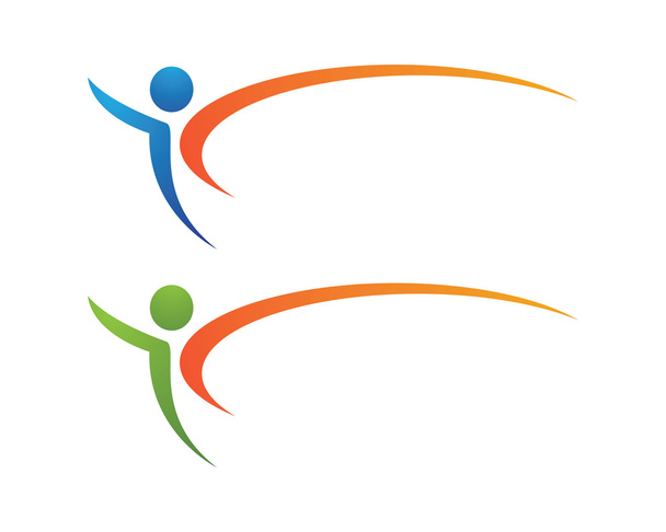 Gezondheid Logo sjabloon - Vector, afbeelding