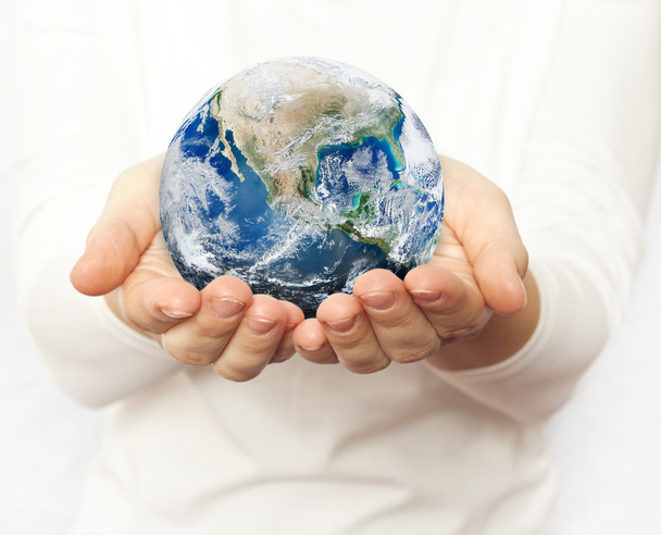 hands protect planet Earth - Photo, image