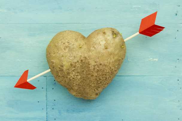 Серце формі картоплі
 - Фото, зображення