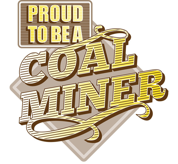 Fiers d'être mineurs de charbon
 - Photo, image