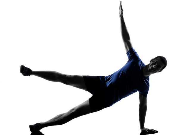 Man exercising workout - Фото, зображення