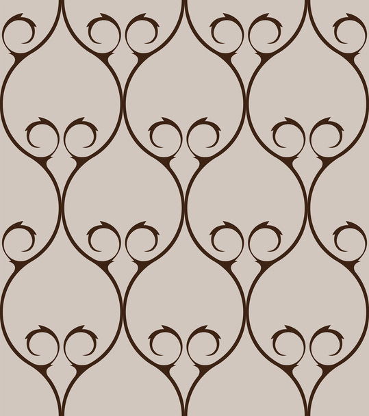 Classical ornate seamless pattern background - Vector, afbeelding