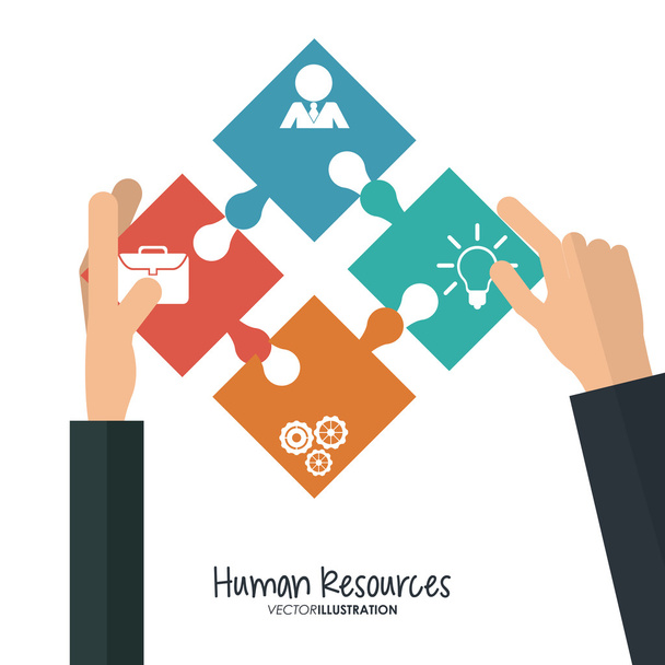 İnsan kaynakları tasarım - Vektör, Görsel