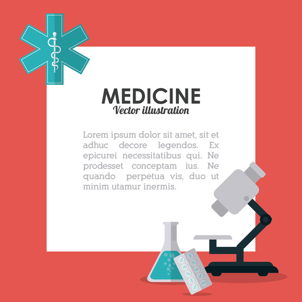Medical icon design - Vector, imagen