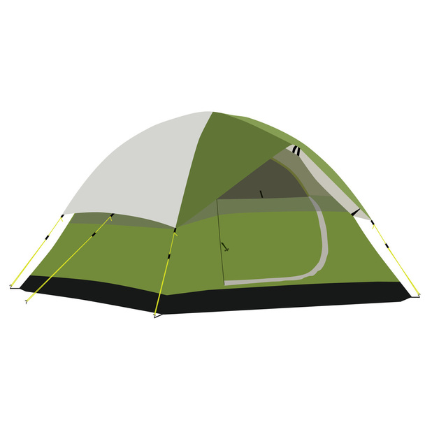 Camping tent raster - Foto, afbeelding