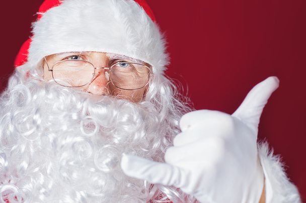 Cool and funny Santa Claus at Christmas time - Foto, Imagem