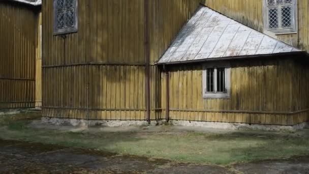 Houten kerk St. Anne in Lyse, Polen - Video