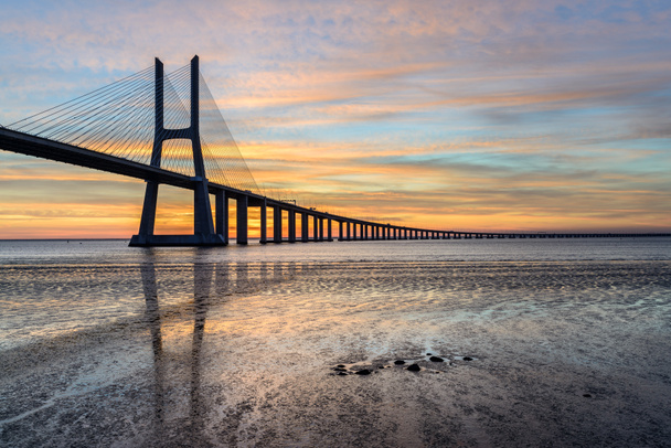 Vasco de Gama bridge, Lisbon - Photo, Image