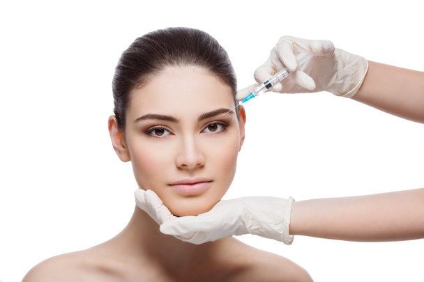 Woman gets collagen injection - Fotografie, Obrázek