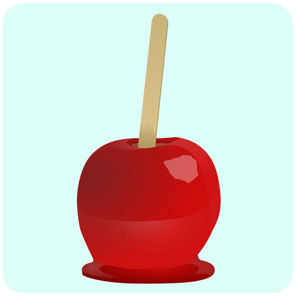 illustratie van Tofee Apple - Vector, afbeelding