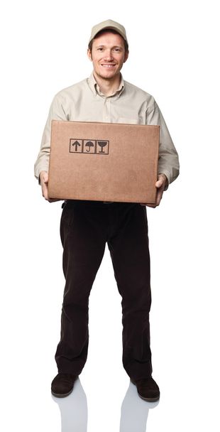 Delivery man portrait - Fotoğraf, Görsel