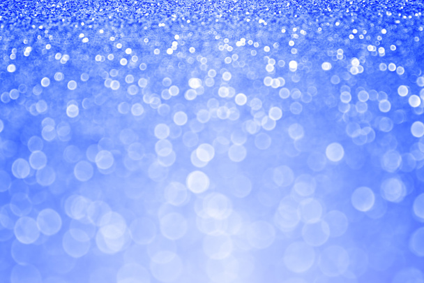 Blue Glitter Sparkle Winter Background - Photo, image