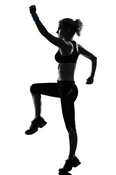 Woman workout fitness posture - Fotografie, Obrázek