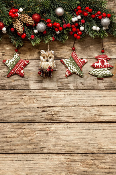 Рождественские украшения с орнаментами
 - Фото, изображение