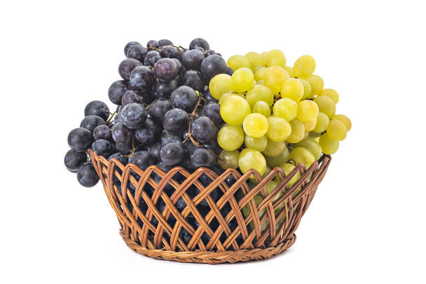 Raisins mûrs rouges et verts
 - Photo, image