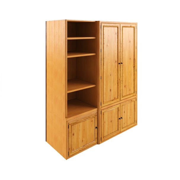 Cabinet en bois avec effet vintage
 - Photo, image