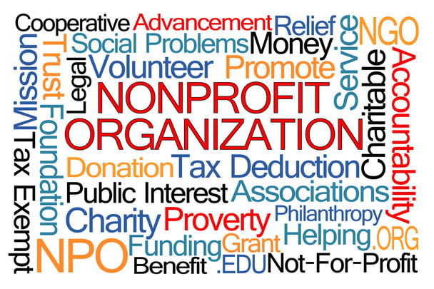 Nonprofit Organization Word Cloud - Photo, Image