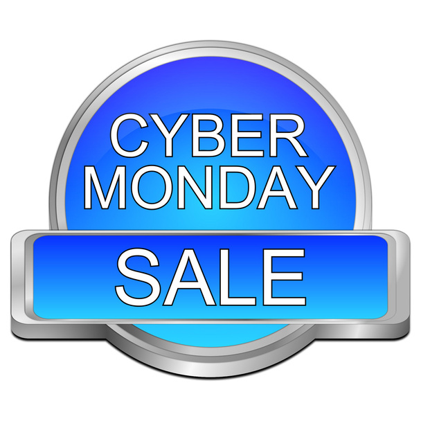 Cyber Monday Sale button - Photo, Image