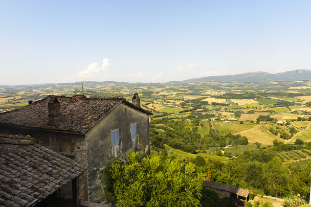 krajobraz w Umbrii, w pobliżu todi - Zdjęcie, obraz