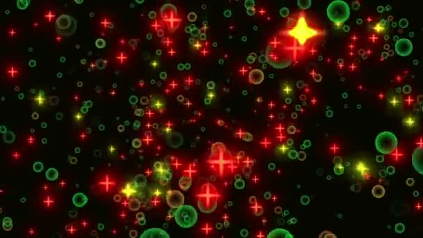 Motion lazer particles - Footage, Video