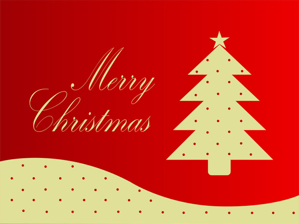 sfondo di Natale con albero di Natale colore rosso e bianco semplice vettore
 - Vettoriali, immagini
