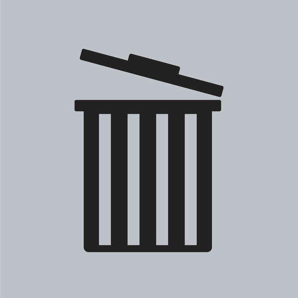 Mülleimer-Symbol. Recycling-Symbol. - Vektor, Bild