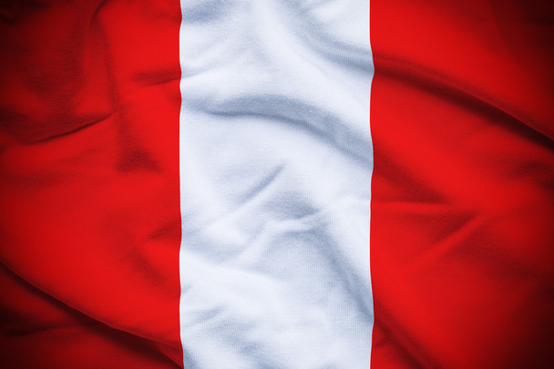 ペルーの旗の背景 - 写真・画像