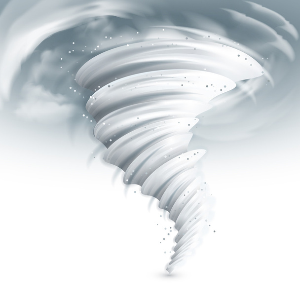 Tornado Sky kuvitus
 - Vektori, kuva