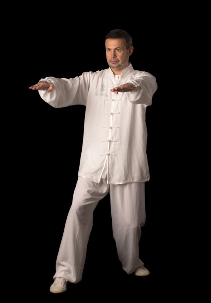 karate  training man - Foto, Imagem