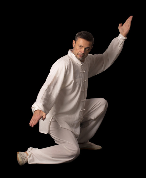 karate  training man - Φωτογραφία, εικόνα