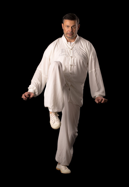 karate  training man - Foto, Bild