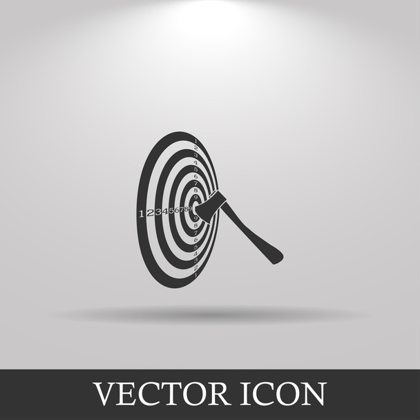 vektor cél ikont - Vektor, kép